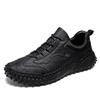 Men's Handmade Casual Leather Shoes Large Size 39-46