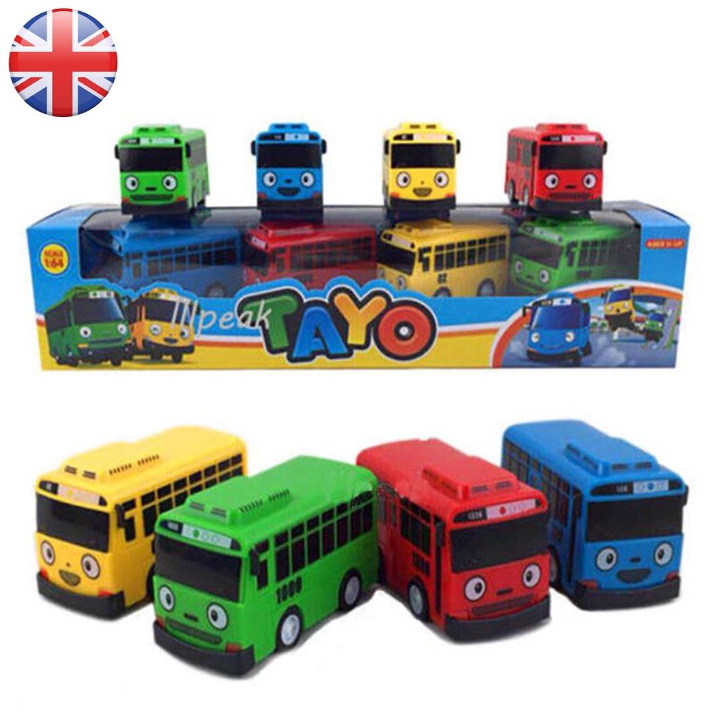 High-quality Mini Bus In Nine Colors With Working Doors Educational Toy Set