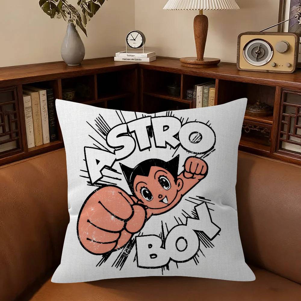 Cushion Personalized Picture Text Home Decorative Pillows Household Gifts 45X45Cm Popular Anime Astro Boy