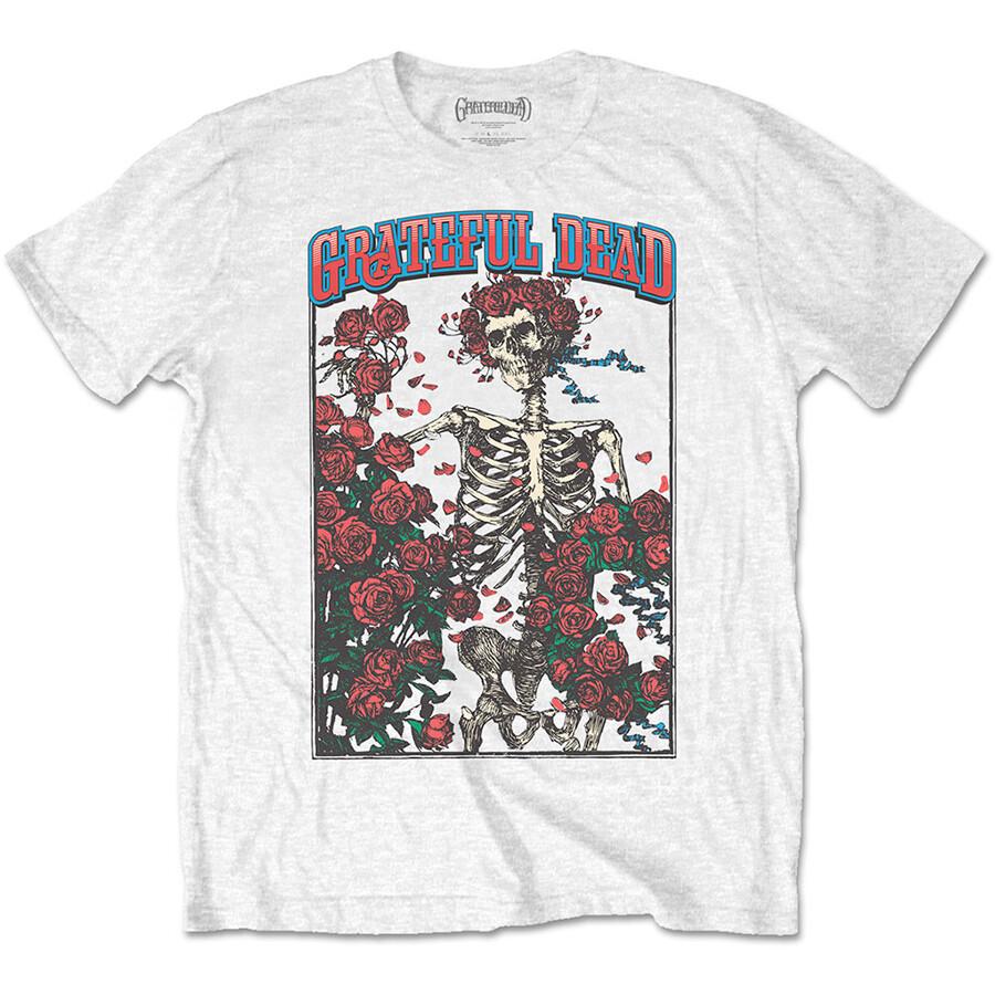 Grateful Dead - Bertha & Logo - White T-shirt