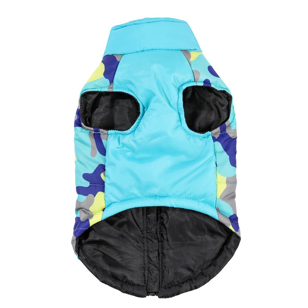 Camouflage Dog Clothes Winter Small Dogs Jacket Vest For Chihuahua French Bulldog Warm Waterproof Puppy Coat With D-ring Pet Costume