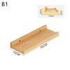 Wooden Shelves Wall Floating Shelves Useful Floating Shelf Display Rack Home Closet Organizer Decor Living Room Storage Shelf
