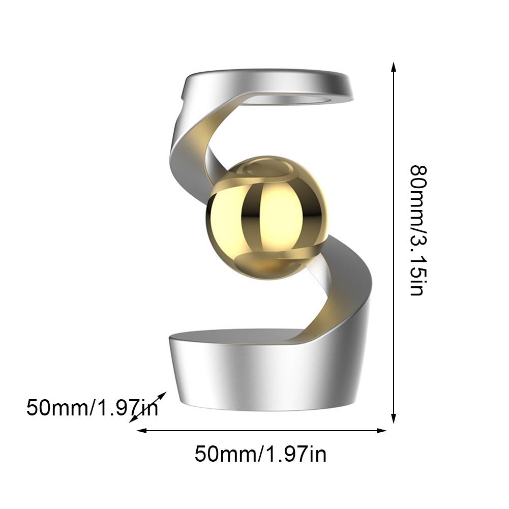 Кинетическая настольная игрушка, бросающая вызов гравитации, левитирующая настольная игрушка, спиннеры, кинетические вращающиеся настольные игрушки для декора офисного стола для взрослых