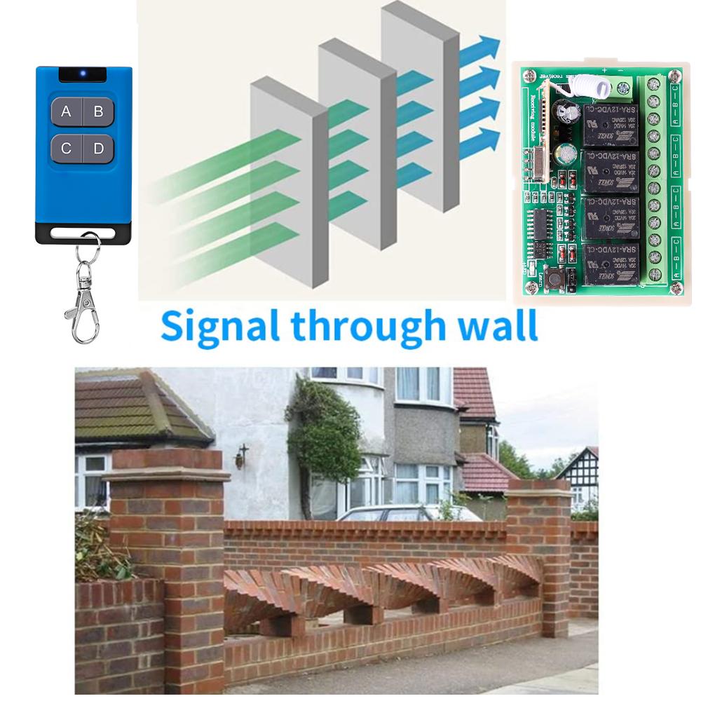 300-915 МГц Копирование кода Клон Пульт дистанционного управления РЧ Дубликатор для Автоматической двери Гаража Раздвижной двери Электрической двери