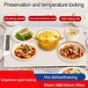 Electric Warming Tray with Adjustable Temperature Foldable Design Fast Heating Food Warmer Hot Plate Placemat