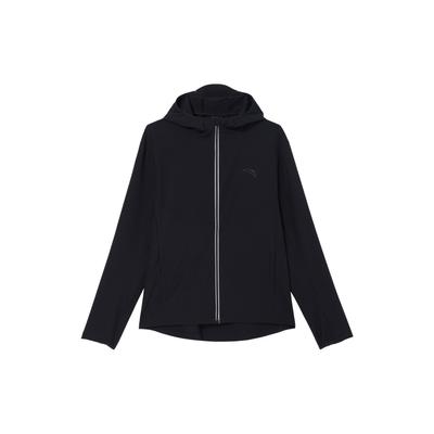 Куртка Running Series Woven Solid Color Hooded Long Sleeve Waterproof Windproof Breathproof Breathable Durable Jacket Men Jacket Basic-Black 952435602-3