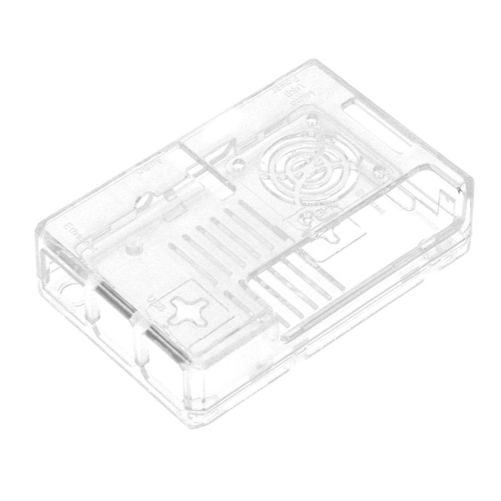 Transparent Case for Raspberry Pi ABS Cover Protective Clear Enclosure Case for Raspberry Pi 3