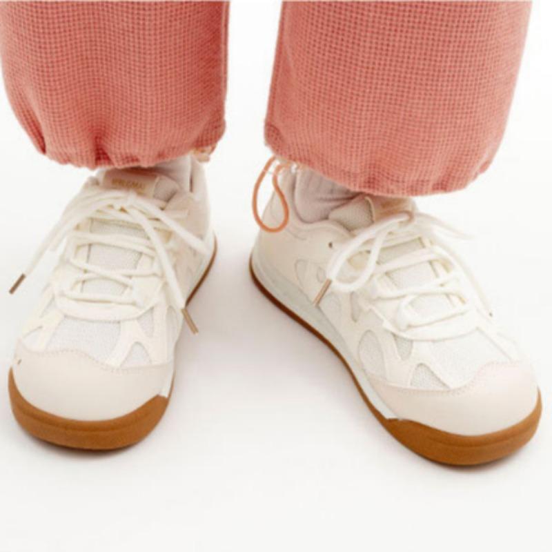 Mesh White Shoes Thick Sole Lightweight Women's Shoes Comfortable Breathable Casual Shoes Fashionable Sports Shoes