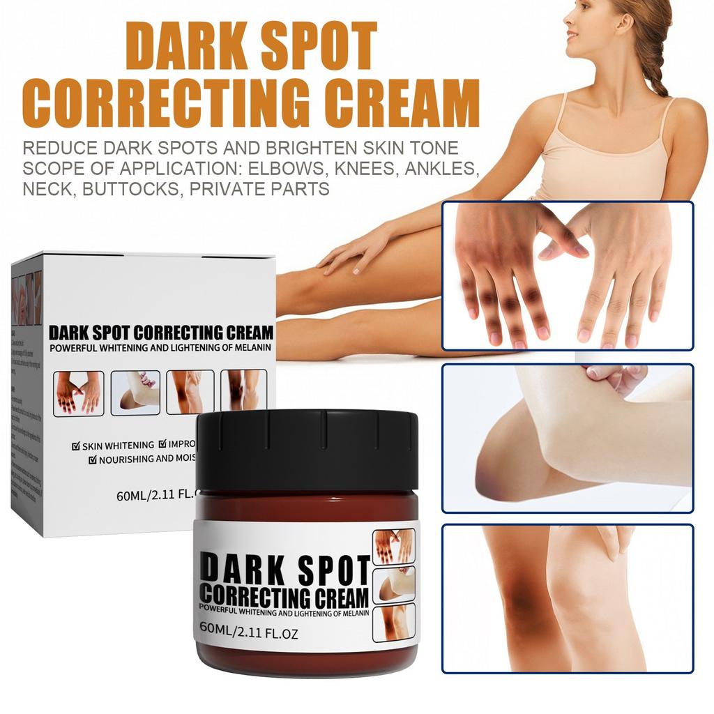 Joint Blackening Cleansing Cream Whiten The Body, Reduce Dullness, Dark Spots, Moisturizing Body Cleansing Cream,60ML