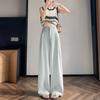 Suit Pants for Women Spring High Waist Loose Drooping Trousers for Women Casual Wide-leg Pants for Women Spring Casual Pants for Women Spring