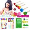 Children Toddler Children Painting Brush Kids Paint Brushes Sponge Flower Pattern Kids Paint Tool