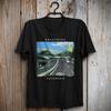 Kraftwerk Autobahn Электронная музыка Винтажная футболка Ральф Хюттер Флориан Шнайдер Унисекс Футболка