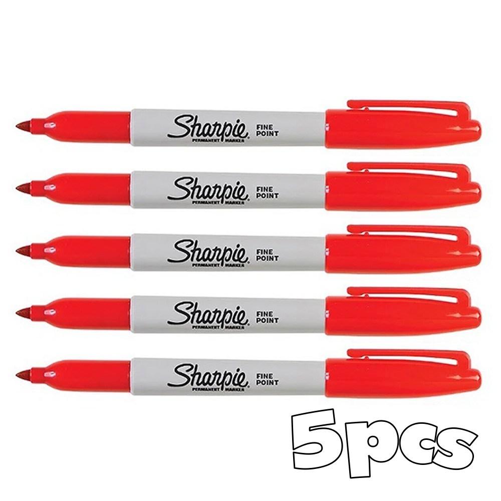Перманентный маркер Sharpie, принадлежности для перевода татуировок, синий, 5 шт., 5 шт.