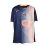 Удобный универсальный пуловер с коротким рукавом Dri-Fit Barcelona 25-26, футбольная футболка унисекс HM3437-411