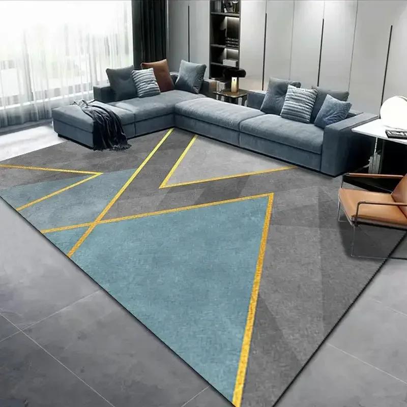 Легкие роскошные ковры для гостиной, современное украшение для спальни, ковер для дома, диван, журнальный столик, ковер, гардероб, балкон, коврик для ног