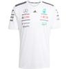 X Mercedes-Amg Petronas F1 Team Comfortable Simple Soft Short Sleeve Racing T-Shirt Men Tops White Black JX5798