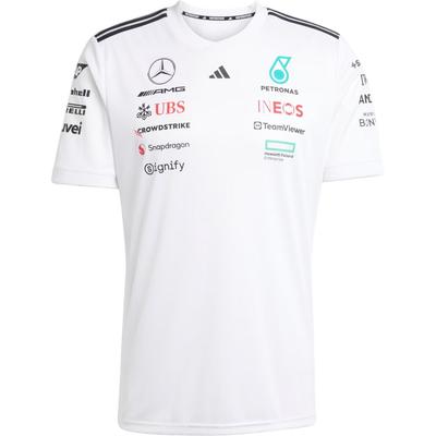 X Mercedes-Amg Petronas F1 Team Удобная простая мягкая футболка с коротким рукавом для гонок, мужские топы, белые, черные JX5798