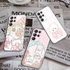 Милый Чехол для Телефона с Котиком M-mikko и Милыми Персонажами Для Samsung S 24 Fe 25 Ultra Plus 20 Lite 21 30 22 23 24 22 Ultra 5G Fundas