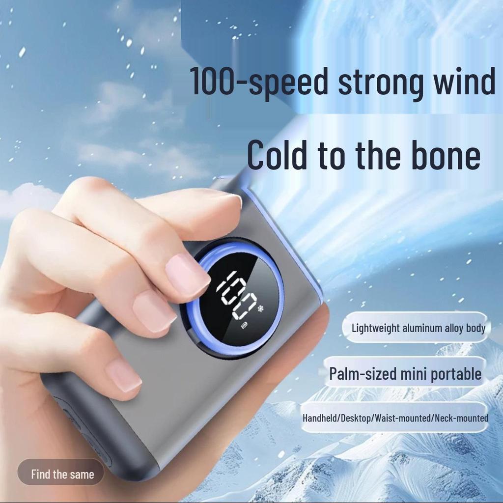 2026 Portable Clip-On Waist Fan: Compact Outdoor Cooling Solution