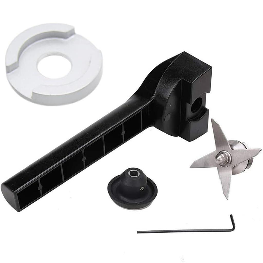 Blender Blade Assembly Retainer Nut Drive Socket Allen Wrench Removal Tool Repair Set Metal Material for 5200 Mixer