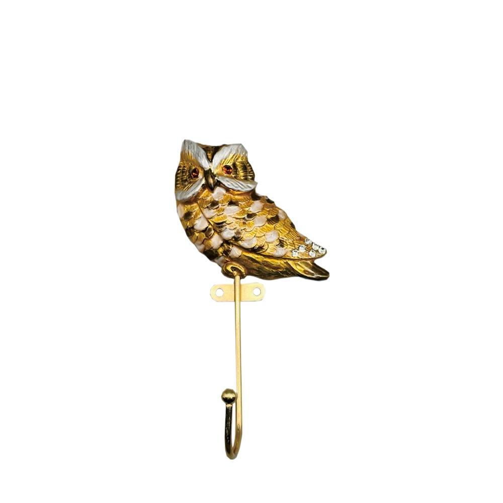 European Enamel Butterfly Hook Cloisonne Hook Painted Retro Hanging Hook Coat and Hat Decorative Hook