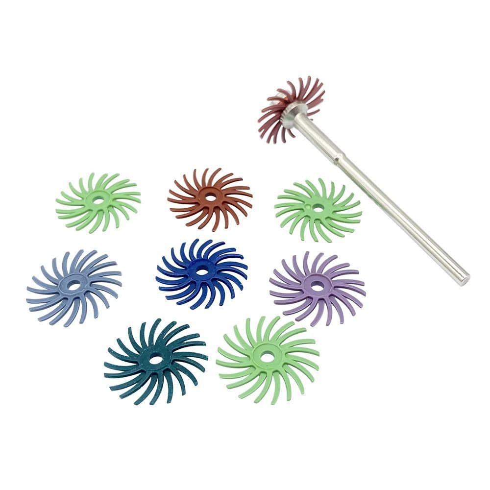 5Pcs 2.35/3mm Shank Gap Polishing Grinding Head Polishing Wheel for Rotary Tool Accessories