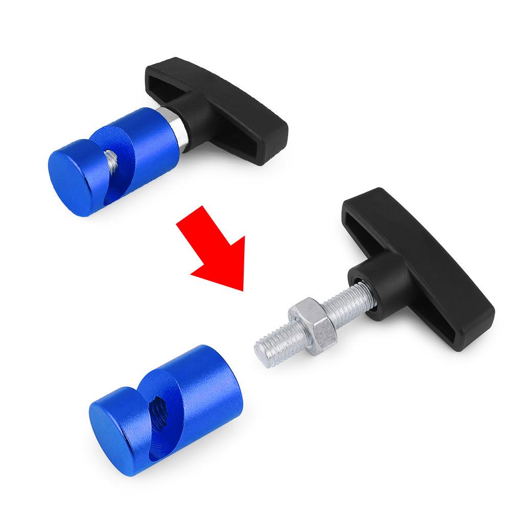 Алюминиевый держатель капота автомобиля, багажник, давление воздуха, противоскользящая крышка двигателя, подъемный опорный стержень, крепежный зажим, подъемный опорный зажим