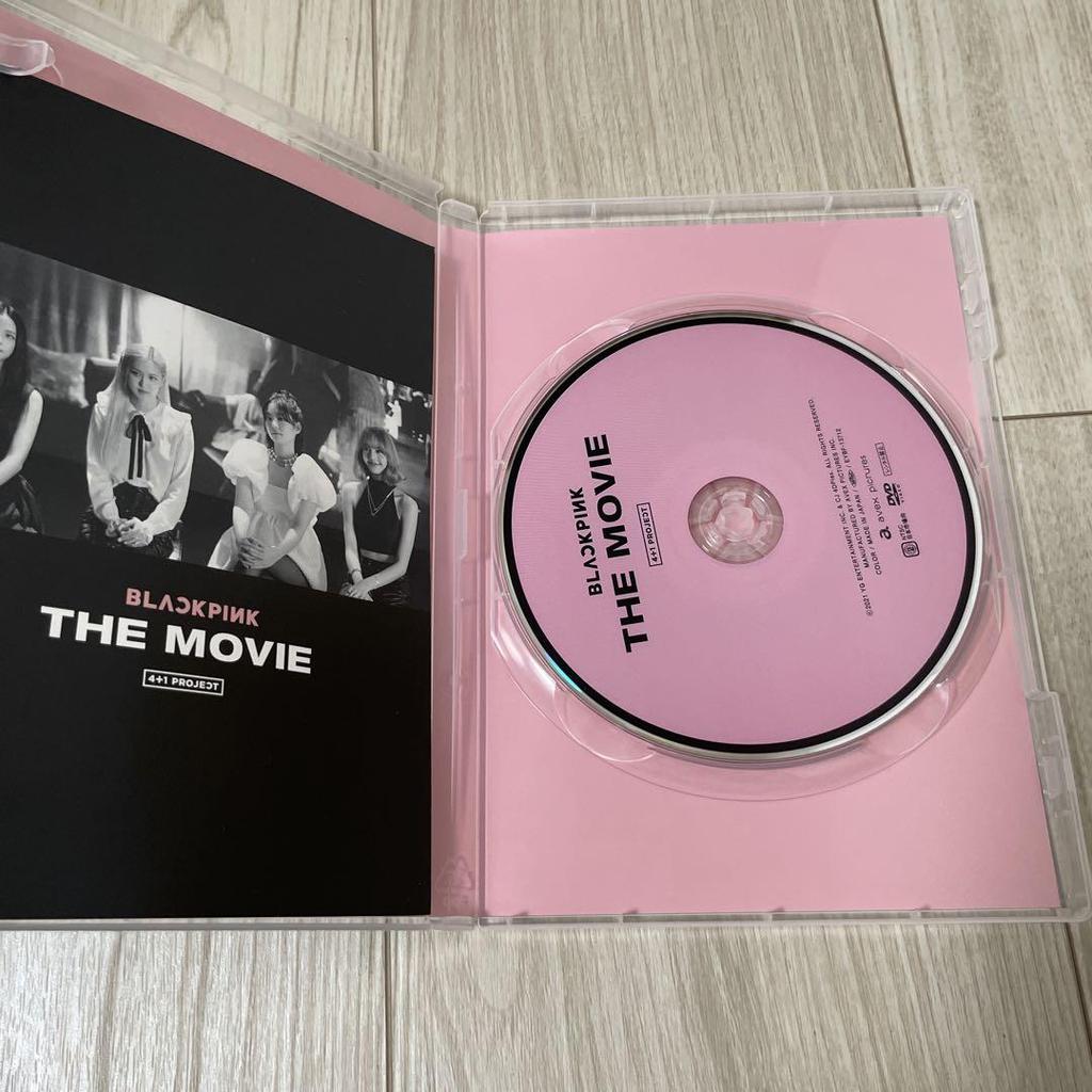 [USED] BLACKPINK THE MOVIE 4+1 PROJECT DVD