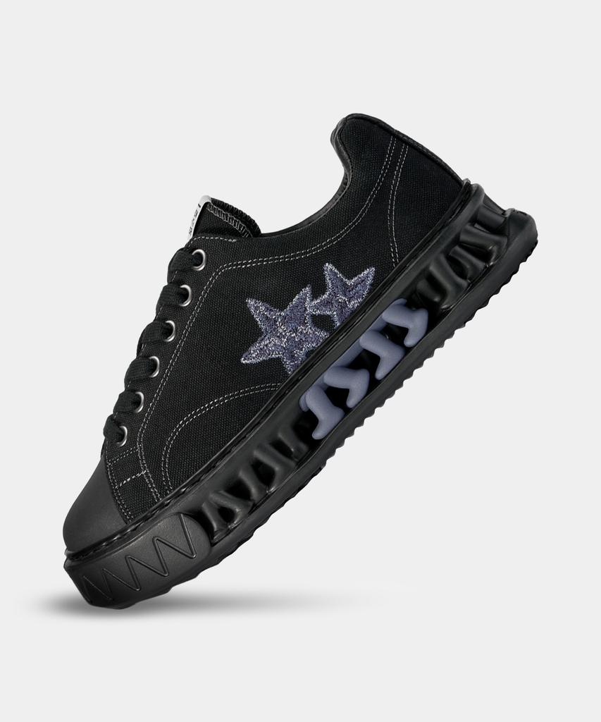 78Under M-6 Graphic Low Top_Ash Black