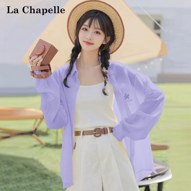 La Chapelle Women's Loose Fit Sun Protection Long Sleeve Shirt