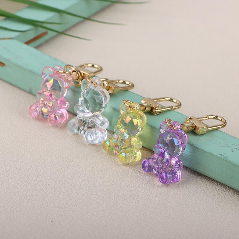 Милый медведь брелок Kawaii Airpods брелок аксессуары кулон для одежды рюкзак брелок телефон брелок шарм пара подарок