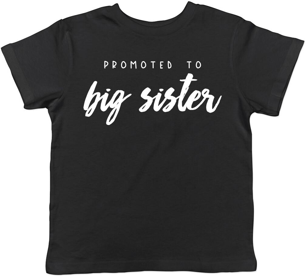 Promoted To Big Sister Girls Childrens Kids T-Shirt