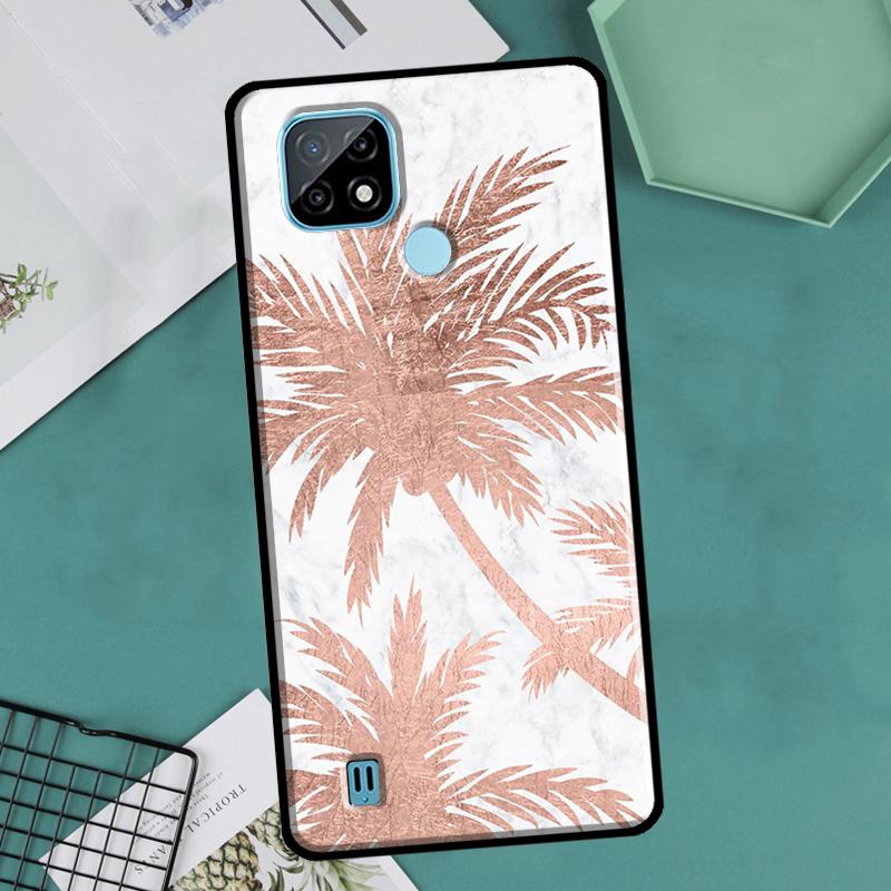 Love Rose Gold Style For Realme GT Neo 2 3 Master 8i 9i 8 9 Pro Plus C35 Case For OnePlus 9 10 Pro 9R 10R Nord2