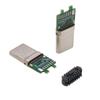 Паяемый USB-C 3.1 Male разъем для быстрой зарядки