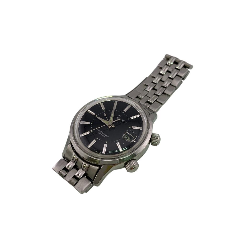 CITIZEN 3-hand date 21 stones Stainless Steel Alarm Date Watches Silver Stainless Steel Used