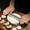 Stainless Steel Rolling Pin Dumpling Skin Pizza Dough Stick Non-stick Flour Stick Kitchen Baking Tool Dough Roller