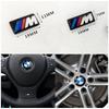 TLOO9 4PCS Car Steering Wheel Hub Caps Center Emblem Badge Sticker DIY Decorative Sticker For BMW M E39 E38 E90 E60 F30 F20 X1 X3 X5