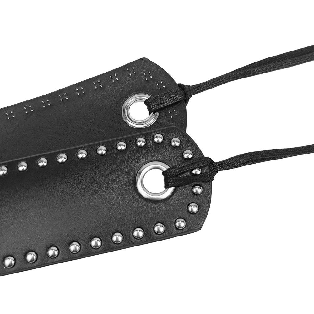 Однотонные заклепки кушаки регулируемый корсет на талии панк широкий пояс дамы