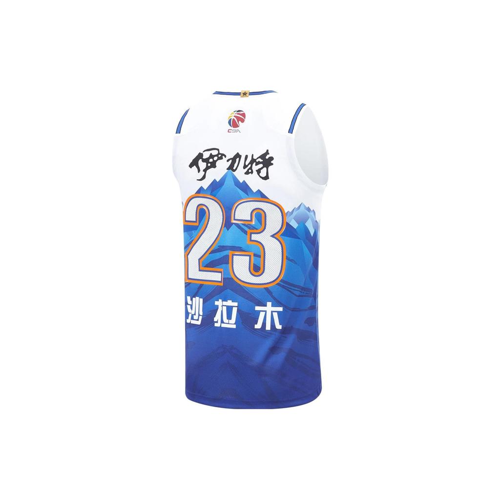 Li-Ning CBA Series Color Block Quick-Dry Cool баскетбольная майка Fan Edition мужские майки Dream-Blue AAYTA47-1