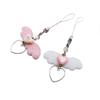 Winged Heart Phone Charm Acrylic Phone Chain Stylish Accessory Angel Wing Phone Pendant Perfect Gift for Women and Girls