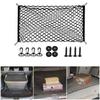 Universal Trunk Storage Net Double Layer Luggage Mesh Net Car Mesh Storage Bag  Back Rear Seat
