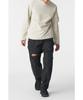Koolongseupocheu Men'S Ripstop Loose Fit Two-Way Pants Jwpnm26271Blk