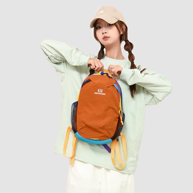 Trendy Unisex Outdoor Backpack - Color Block School, Sports & Travel