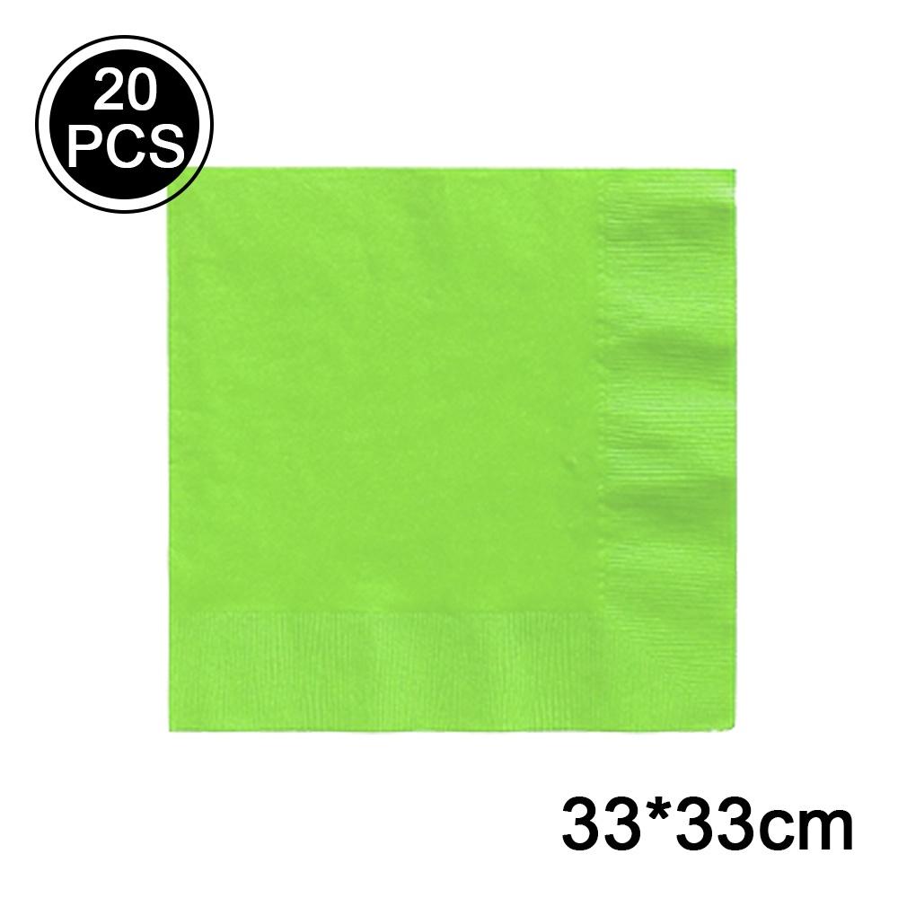 Monochrome Party Set Disposable Plastic Plate Cup Napkin Tableware Birthday Party Christmas Wedding Party