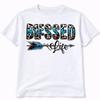Blessed Life Graphic T Shirt Trendy Boutique Style Tee Womens Gifts White