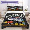 KNDCKDUT Pattern Bedding,Quilt Set Quilt Cover Pillowcase Home Birthday Gift (1*duvet cover+2*pillowcase,without core)ZSJT0917058