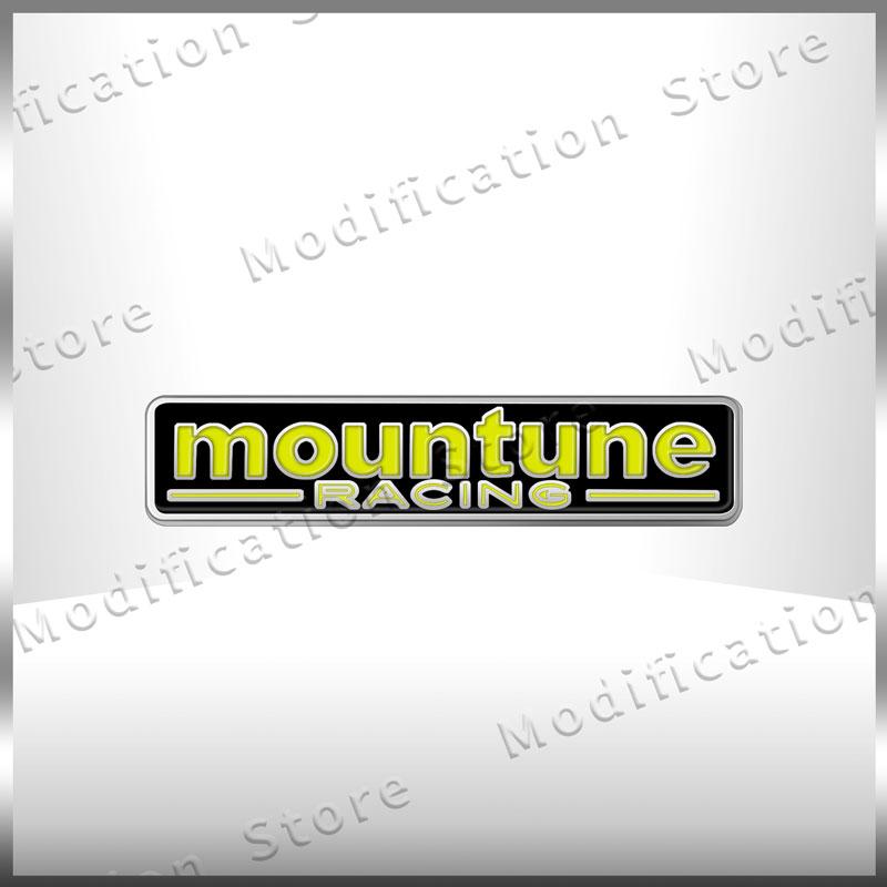 3D Metal Performance M Flag Emblem Mountune Racing Badge Rear Trunk Fender Body Sticker For Ford Focus Fiesta Mondeo Kuga