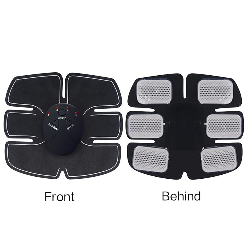 Тренажер для брюшного пресса, электрический стимулятор мышц, EMS, фитнес, зарядка через USB