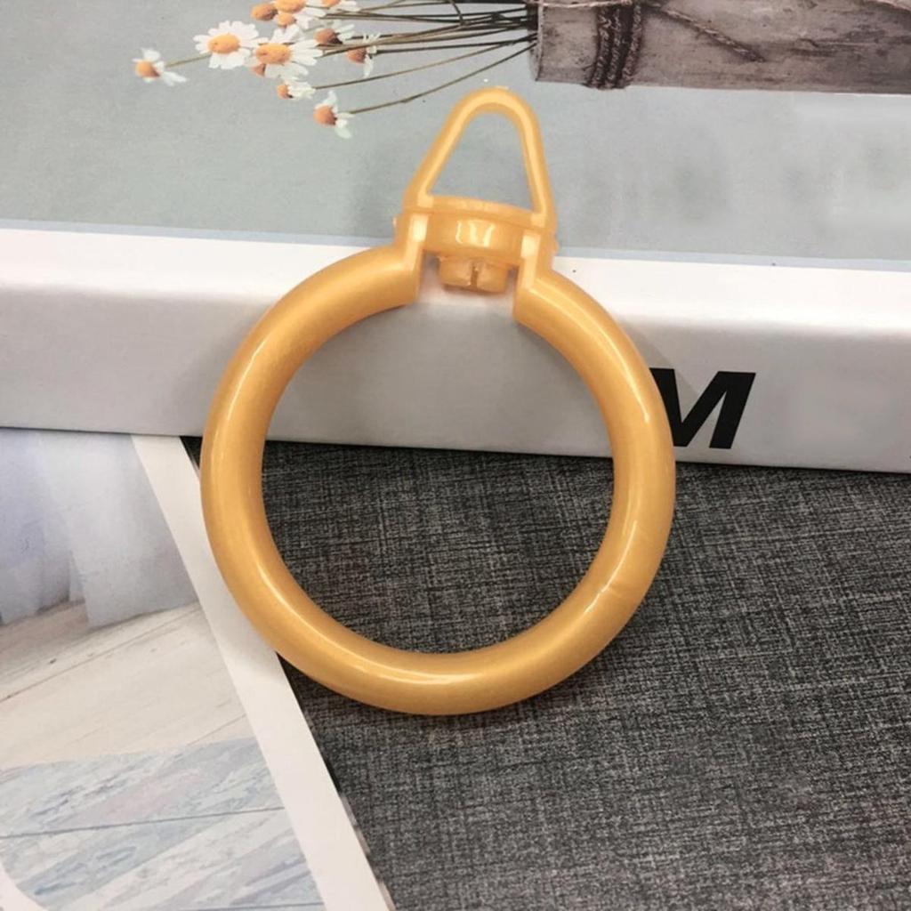 Curtain Hanging Ring Plastic Rod Rings Hooks for Drapes Holder Shower Curtains Drapes Plastic Holder