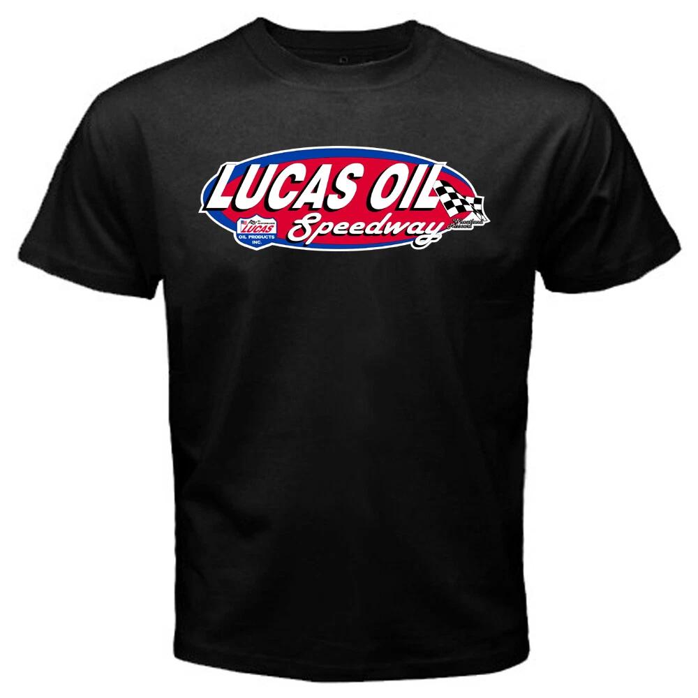 Lucas Oil Speedway Racing Men's Black Size S to 5XL